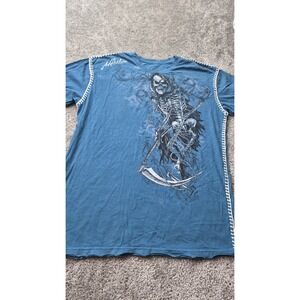 Affliction‎ Vintage T-shirt Mens 3X Distressed Y2K Tattered Grunge